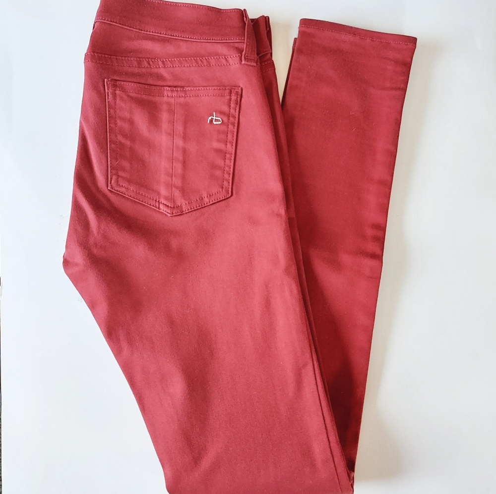 Rag & Bone Red Legging Jeans Size 26